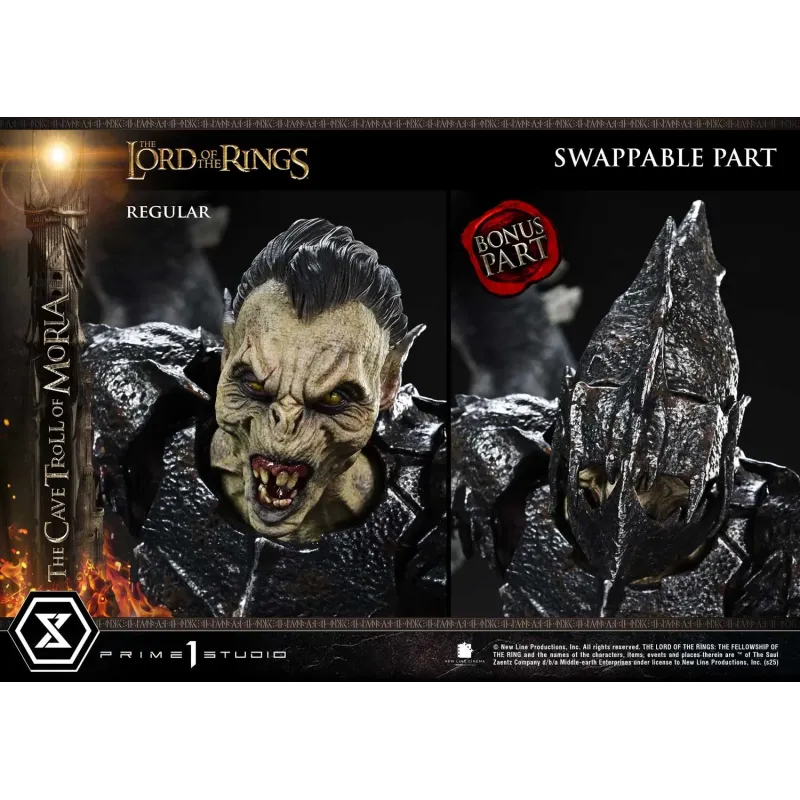 The Lord of the Rings Cave Troll of Moria Prime 1 Studio