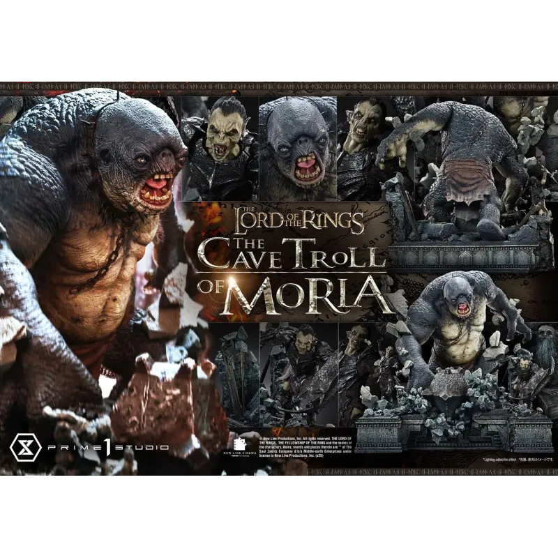 The Lord of the Rings Cave Troll of Moria Prime 1 Studio