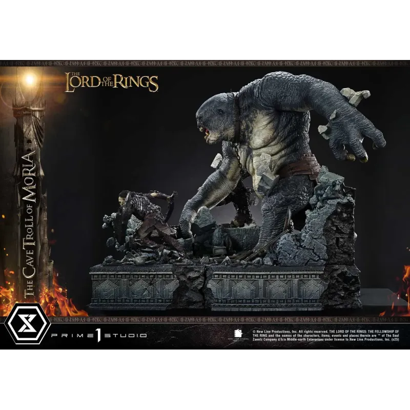The Lord of the Rings Cave Troll of Moria Prime 1 Studio