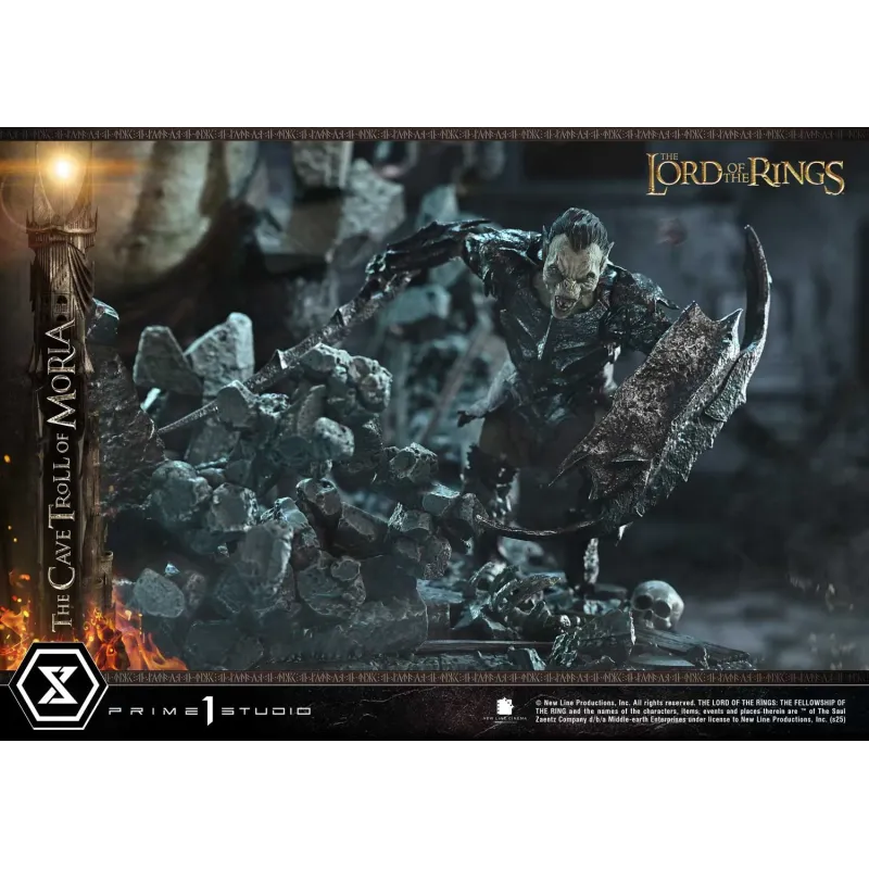 The Lord of the Rings Cave Troll of Moria Prime 1 Studio