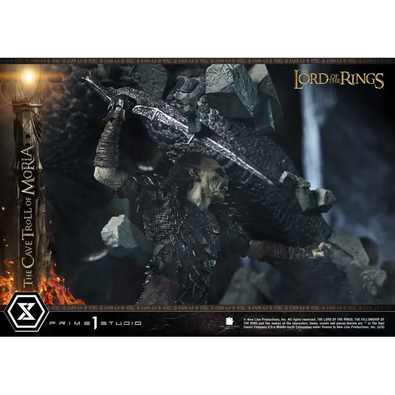 The Lord of the Rings Cave Troll of Moria Prime 1 Studio