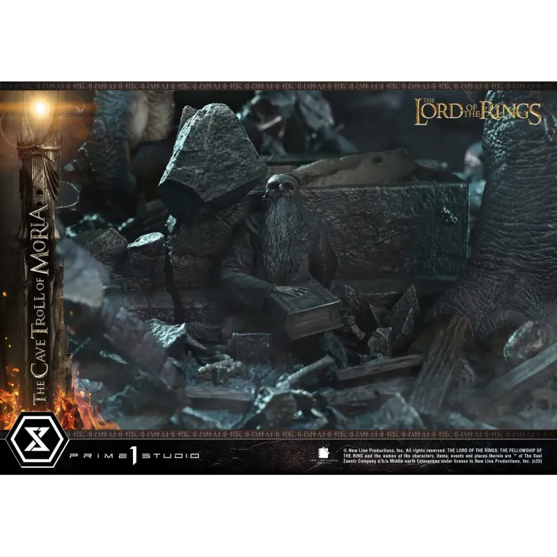 The Lord of the Rings Cave Troll of Moria Prime 1 Studio