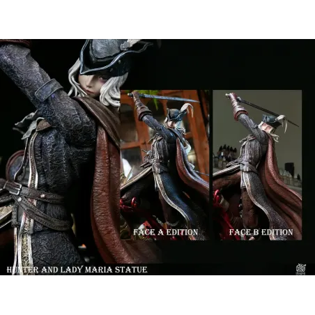 Bloodborne Fight in the Astral Clock Tower Lady Maria vs. Hunter Bard Studio