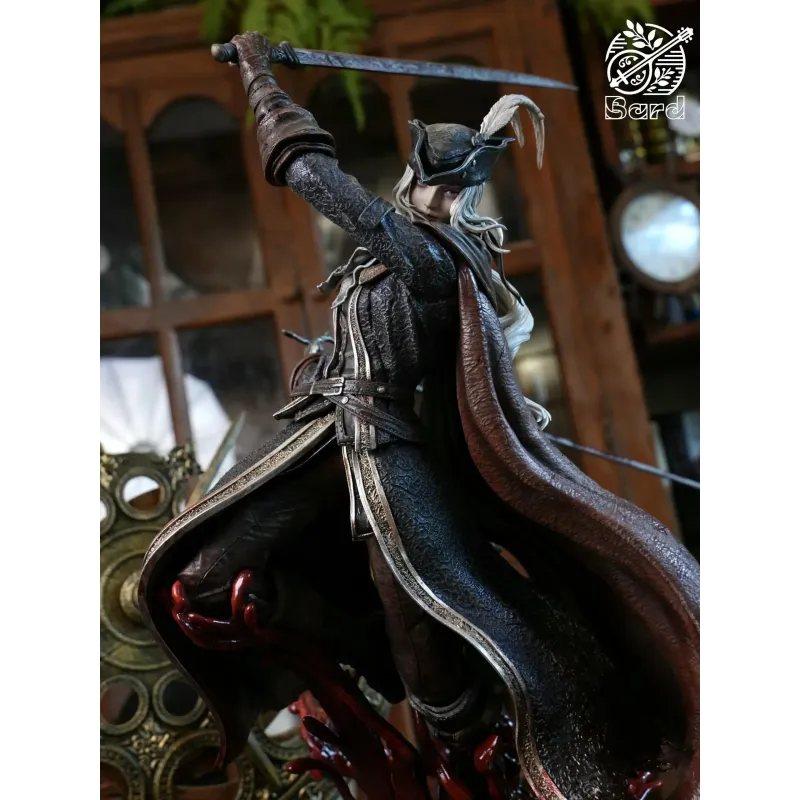 Bloodborne Fight in the Astral Clock Tower Lady Maria vs. Hunter Bard Studio