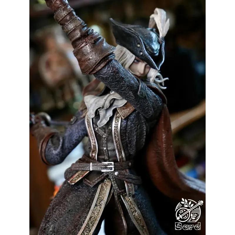 Bloodborne Fight in the Astral Clock Tower Lady Maria vs. Hunter Bard Studio