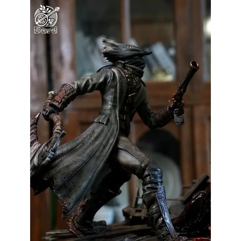 Bloodborne Fight in the Astral Clock Tower Lady Maria vs. Hunter Bard Studio