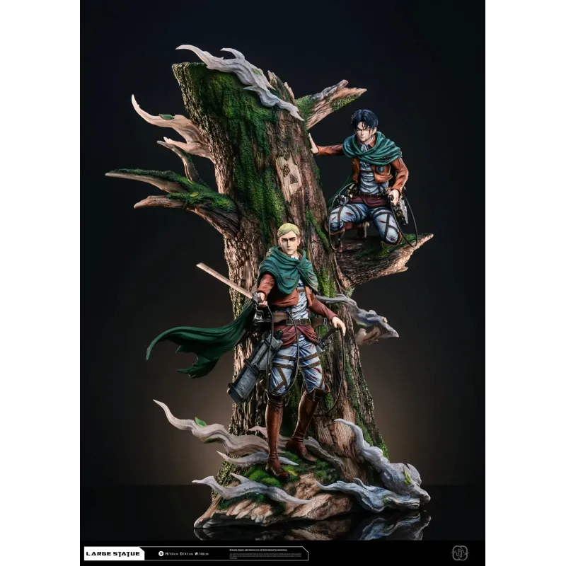 Attack On Titan The Sharpest Sword Levi & Erwin Hertz Studio