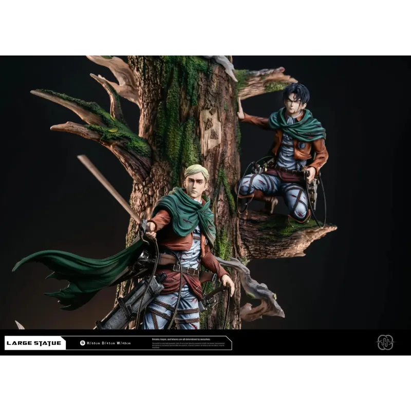 Attack On Titan The Sharpest Sword Levi & Erwin Hertz Studio