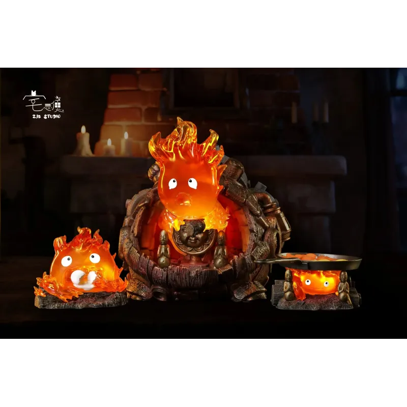 Howl's Moving Castle Calcifer ZJB Studio