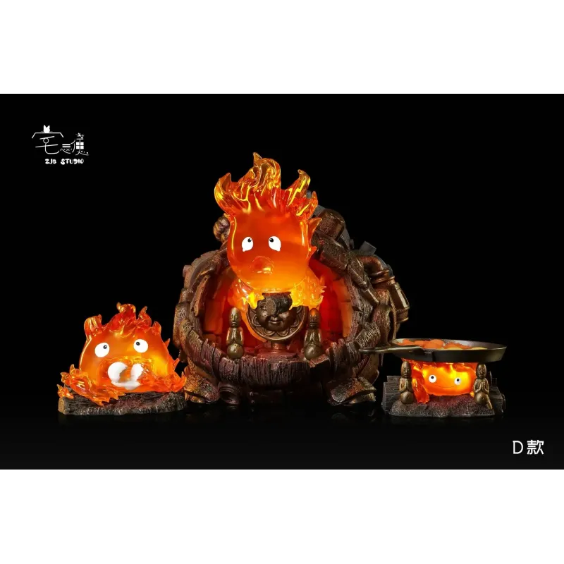 Howl's Moving Castle Calcifer ZJB Studio