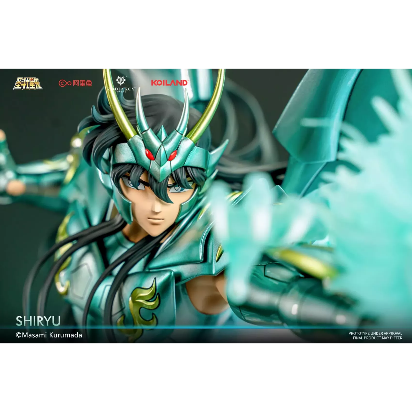 Saint Seiya Shiryu Dragon Zodiakos Studio Saint Seiya Shiryu Dragon Zodiakos Studio