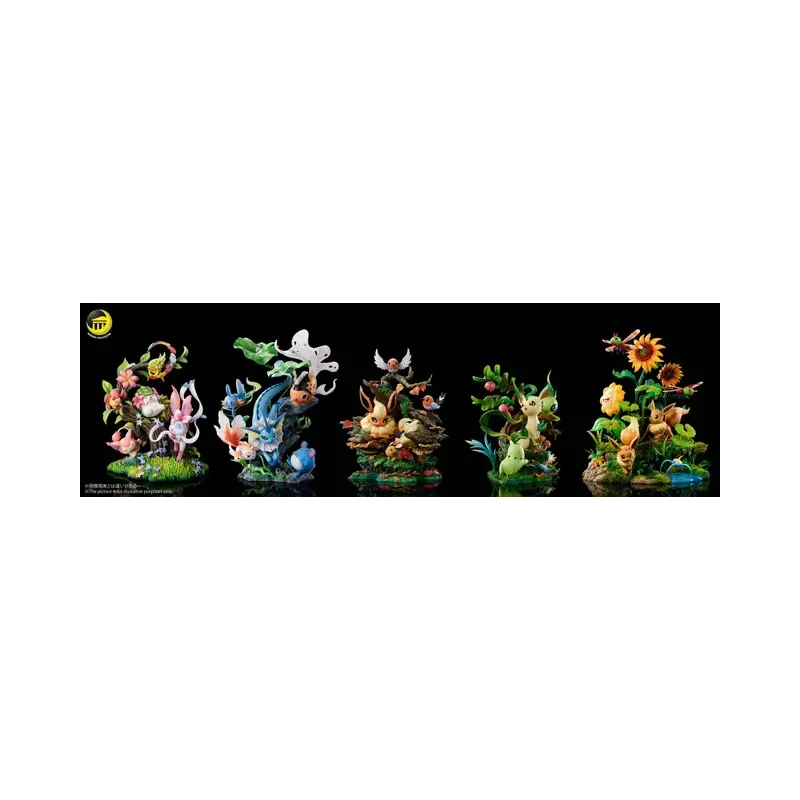 Pokemon Pikachu & Eevee Moon Shadow Studio