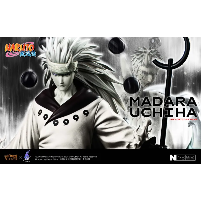 Naruto Shippuden Uchiha Madara & Uchiha Obito Pickstar Studio