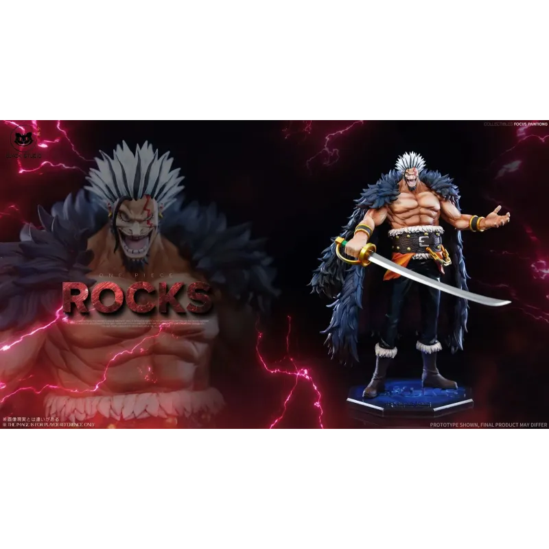 One Piece Rocks D. Xebec Black Studio