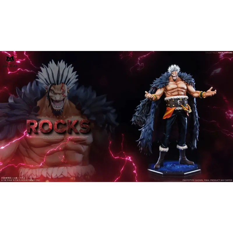 One Piece Rocks D. Xebec Black Studio