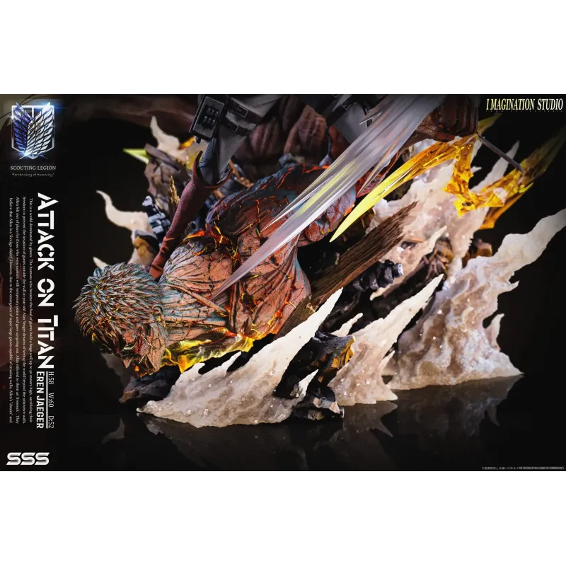 Attack on Titan Eren Imagination Studio