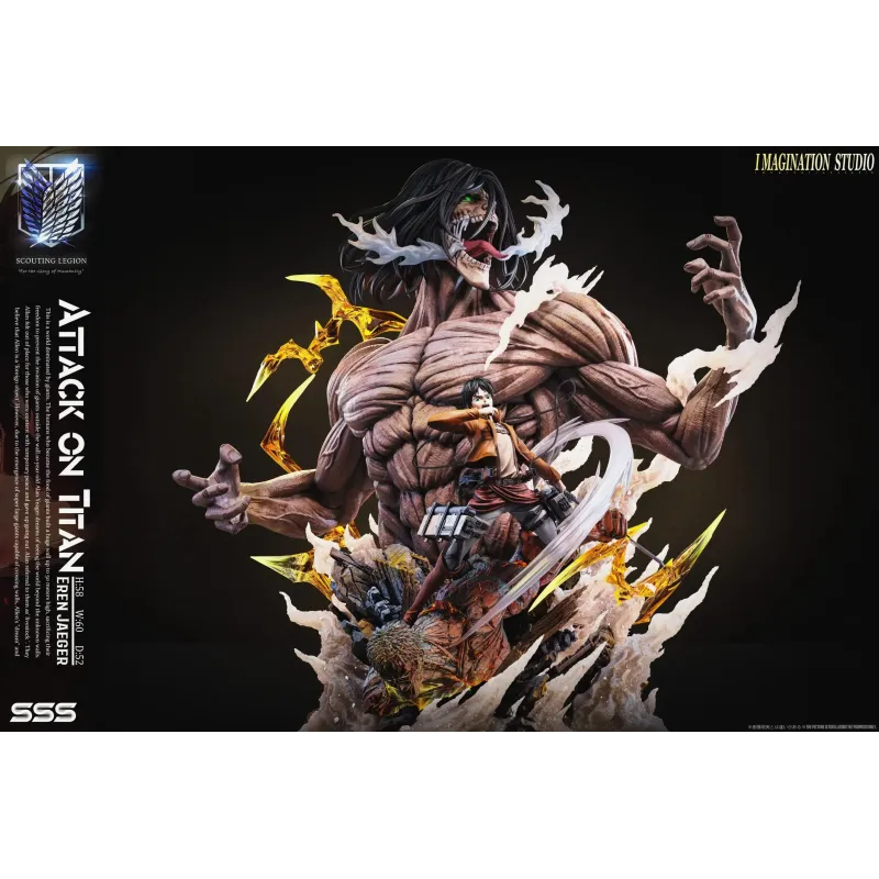 Attack on Titan Eren Imagination Studio