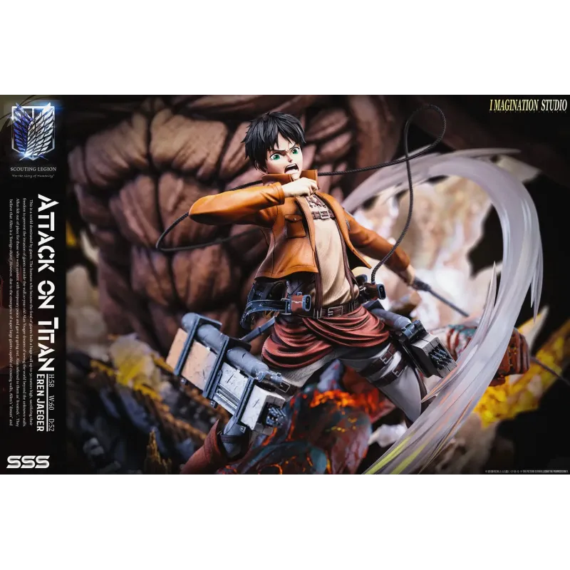 Attack on Titan Eren Imagination Studio