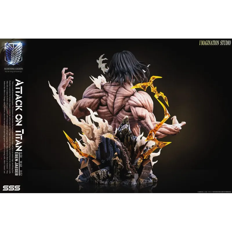 Attack on Titan Eren Imagination Studio
