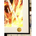 Kimetsu no Yaiba Rengoku Decorative Painting XingKong Studio