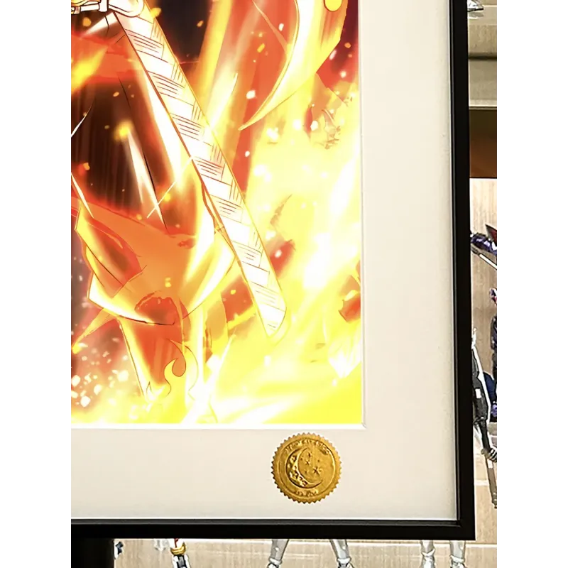 Kimetsu no Yaiba Rengoku Decorative Painting XingKong Studio