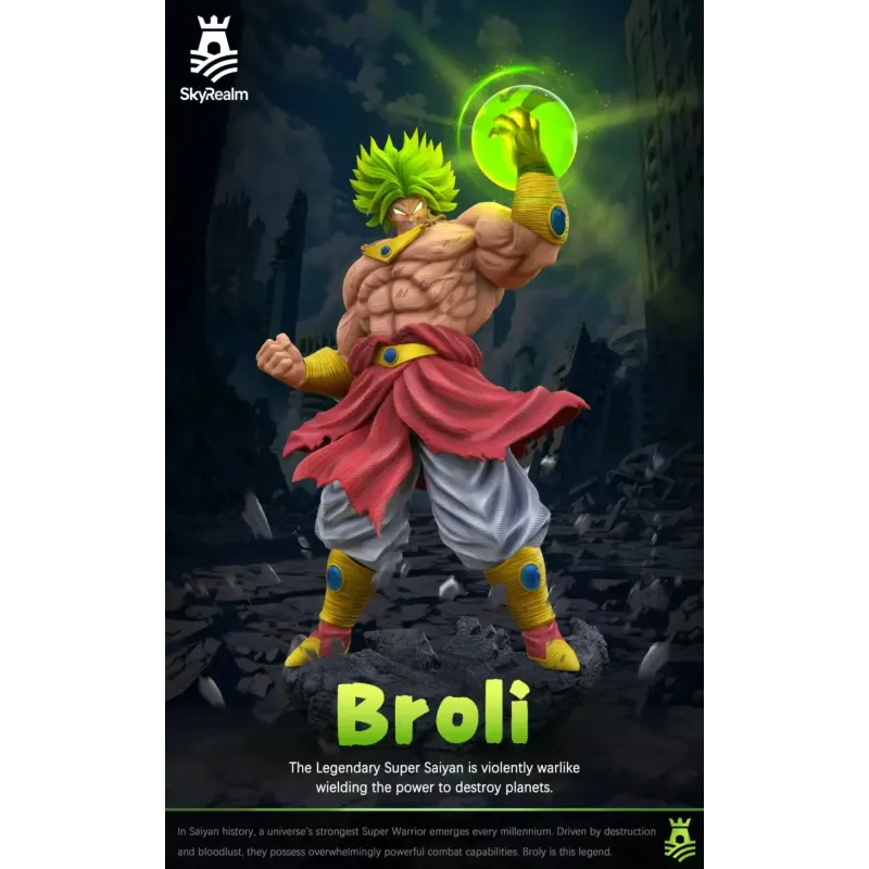 Dragon Ball Z Broly SSJ SkyRealm Studio