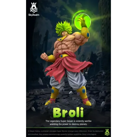 Dragon Ball Z Broly SSJ SkyRealm Studio