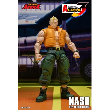 Street Fighter Alpha 3 Nash Storm Toys