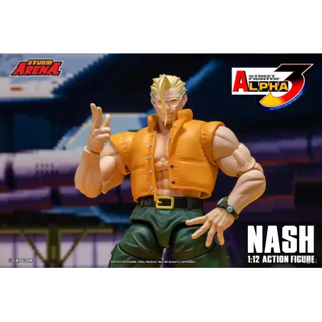 Street Fighter Alpha 3 Nash Storm Toys