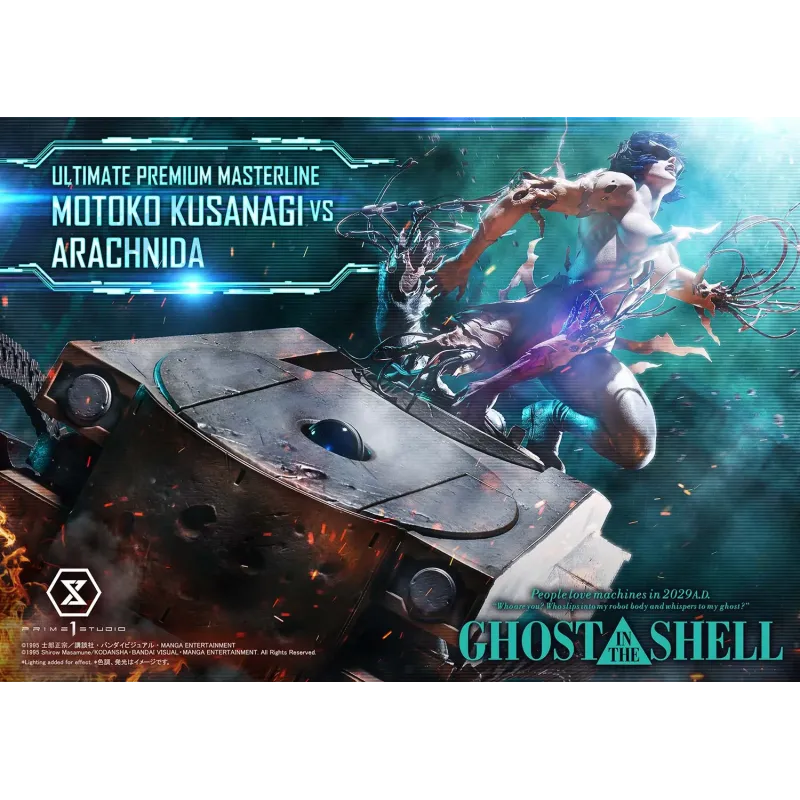 Ghost in the Shell Motoko Kusanagi VS Arachnida Prime 1 Studio