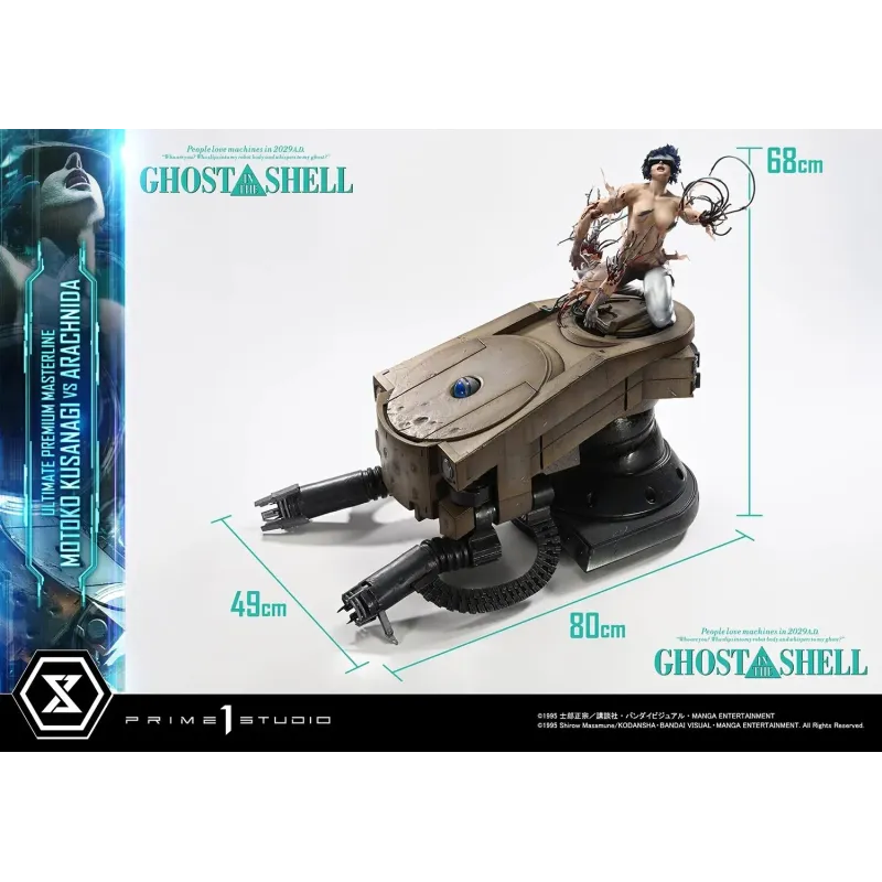 Ghost in the Shell Motoko Kusanagi VS Arachnida Prime 1 Studio