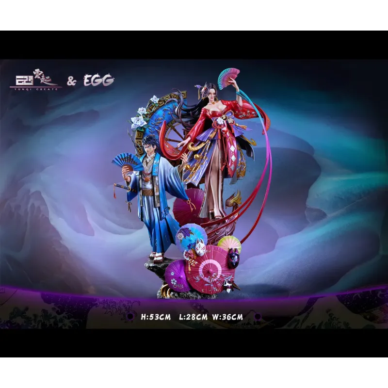 One Piece Luffy & Boa Hancock YunQi & EGG Studio
