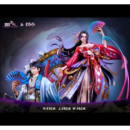 One Piece Luffy & Boa Hancock YunQi & EGG Studio