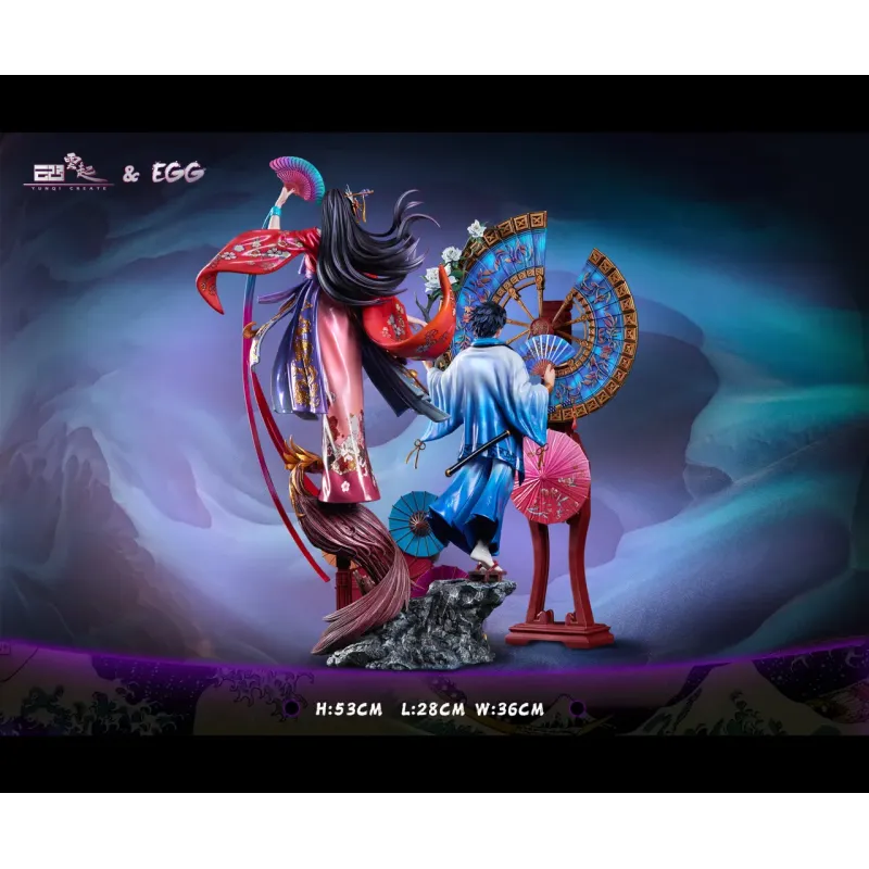 One Piece Luffy & Boa Hancock YunQi & EGG Studio