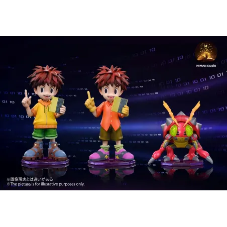 Digimon Main Character Team 06 Koushiro & Tentomon MIMAN Studio