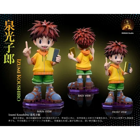 Digimon Main Character Team 06 Koushiro & Tentomon MIMAN Studio