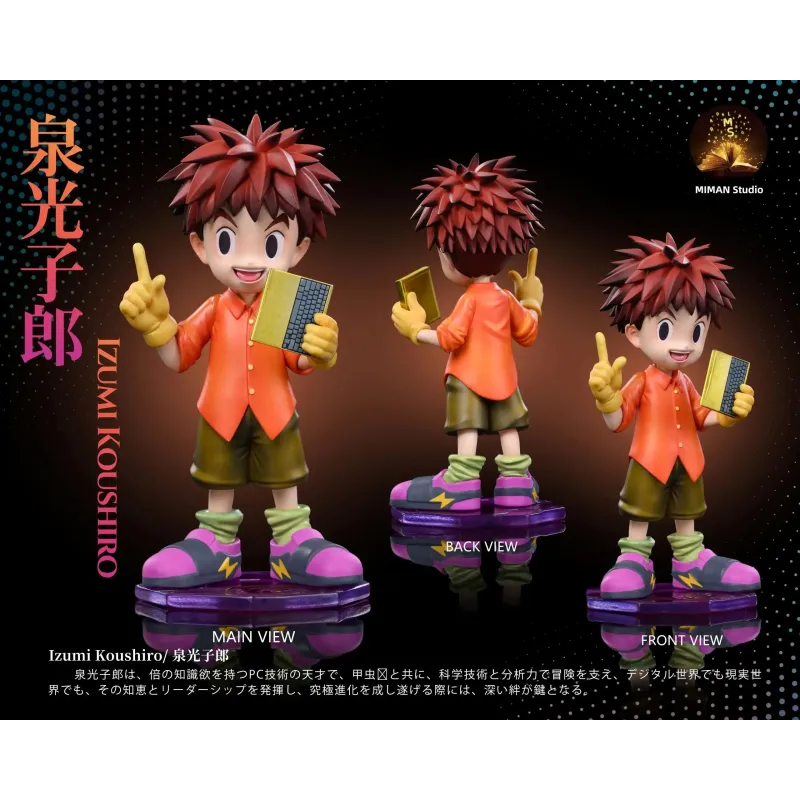 Digimon Main Character Team 06 Koushiro & Tentomon MIMAN Studio