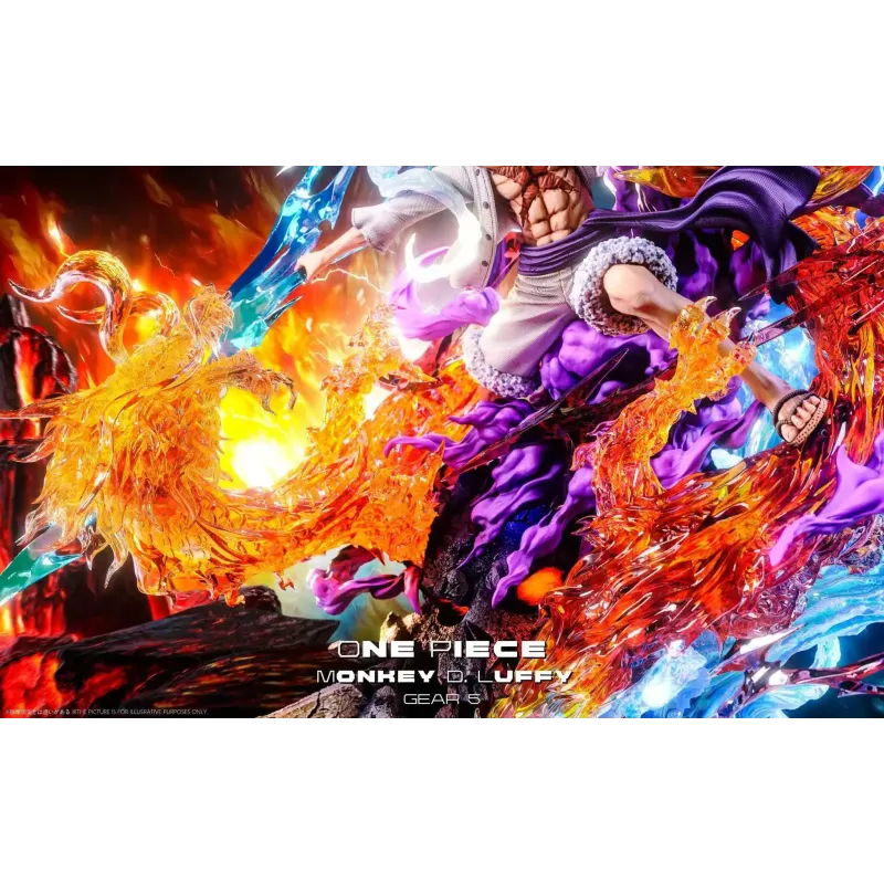 One Piece Luffy Gear Fifth Nika Wu Shuang Studio