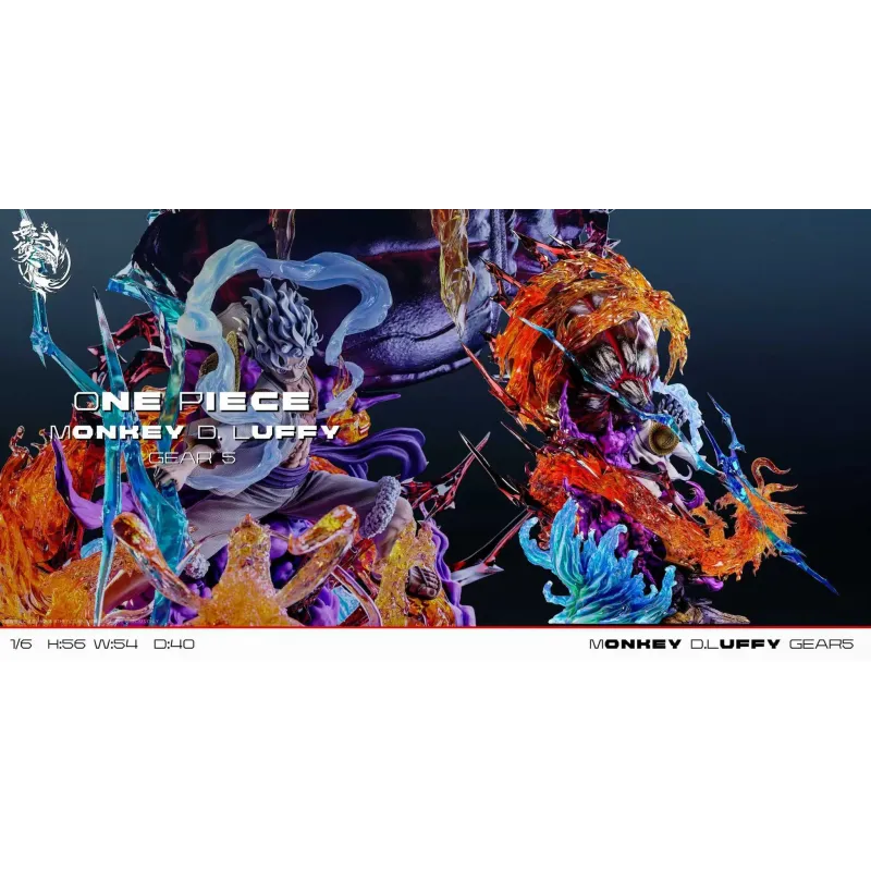 One Piece Luffy Gear Fifth Nika Wu Shuang Studio