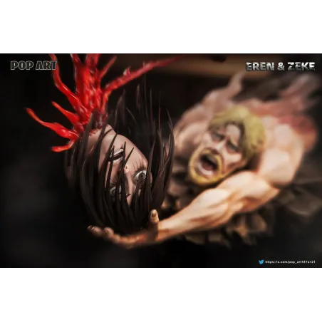 Attack on Titan Eren & Zeke POP ART Studio