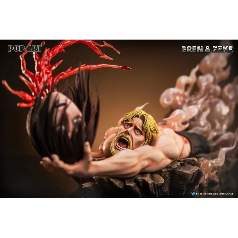 Attack on Titan Eren & Zeke POP ART Studio