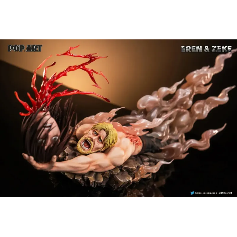 Attack on Titan Eren & Zeke POP ART Studio