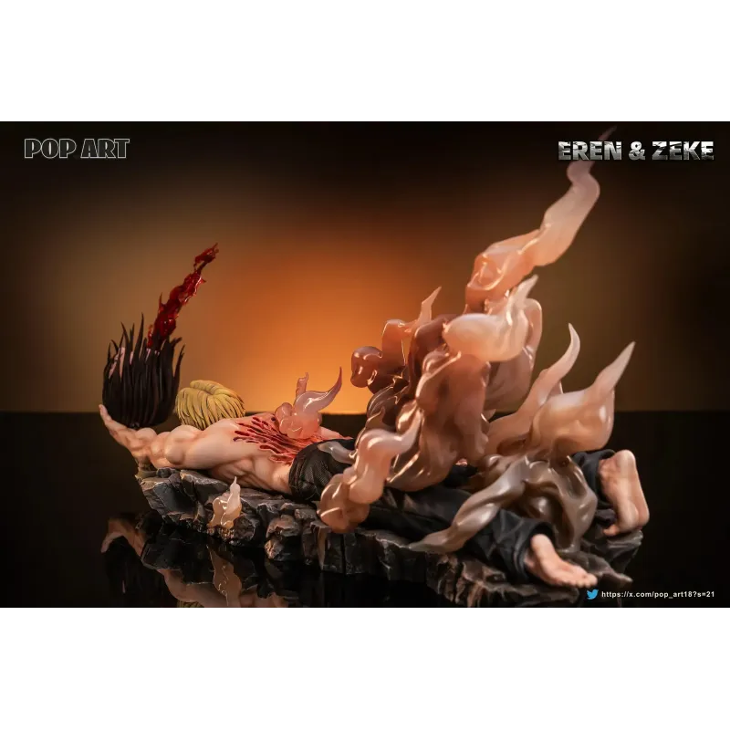 Attack on Titan Eren & Zeke POP ART Studio