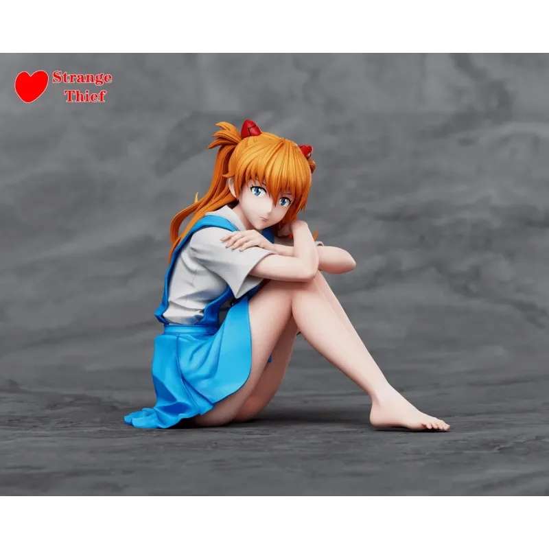 Neon Genesis Evangelion Rei & Asuka Strange Thief Studio