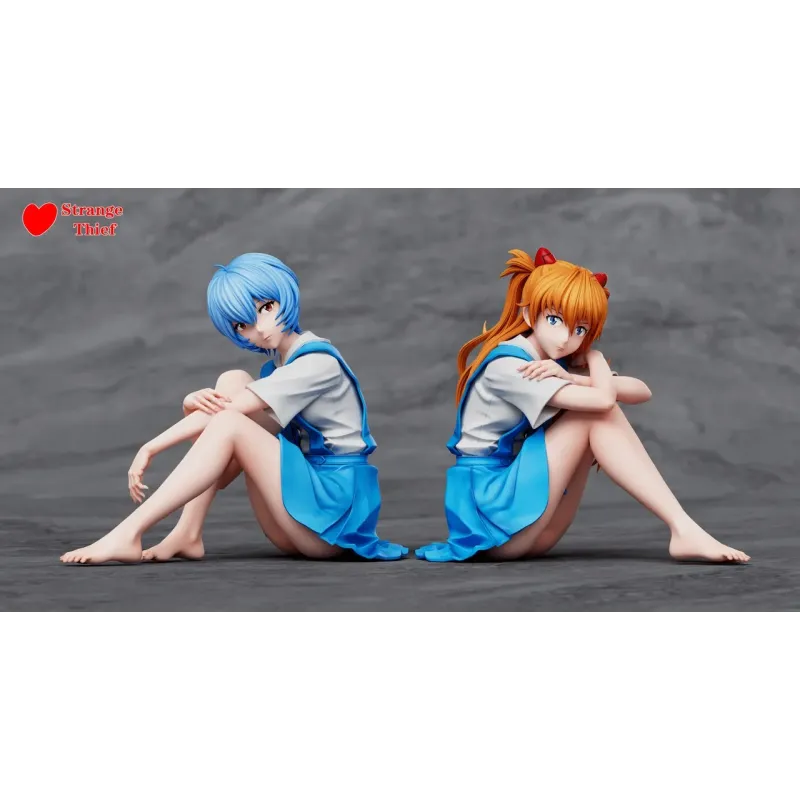 Neon Genesis Evangelion Rei & Asuka Strange Thief Studio