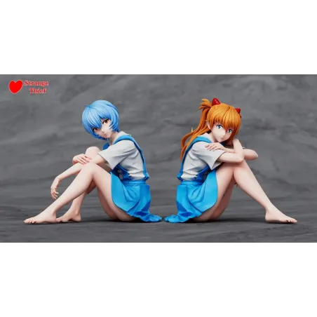 Neon Genesis Evangelion Rei & Asuka Strange Thief Studio