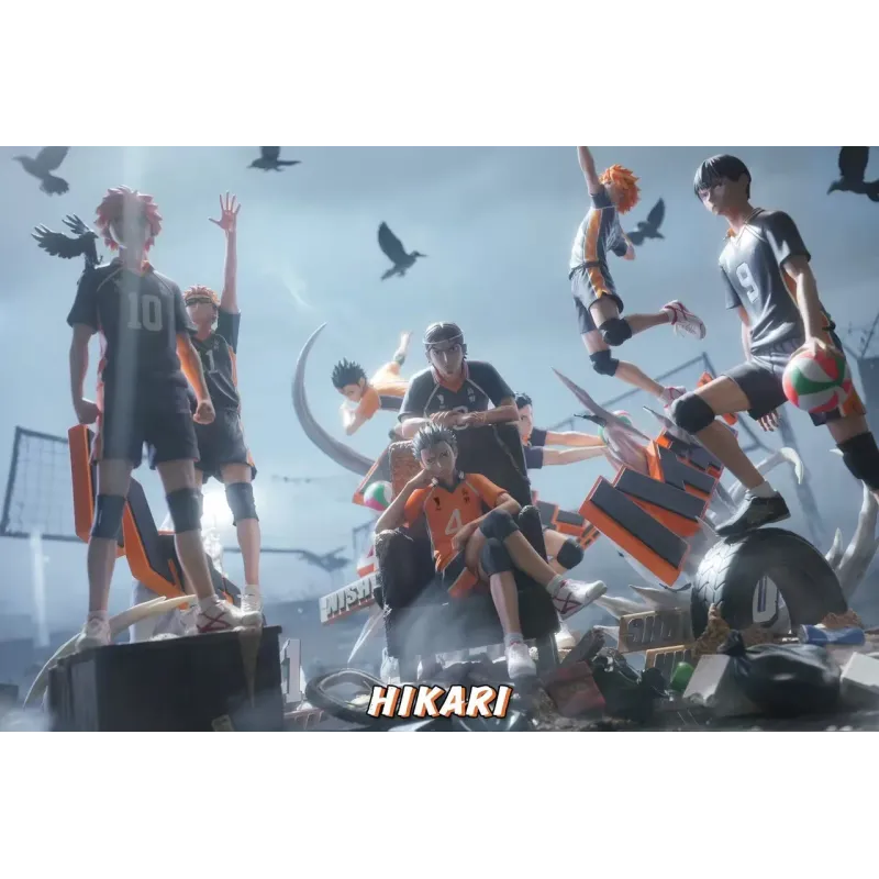 Haikyuu Yu Nishinoya & Asahi Azumane Hikari Studio