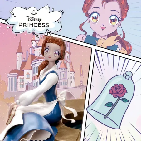 Disney Anime Princess Belle Iron Studios