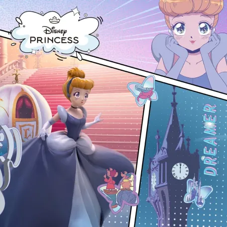 Disney Anime Princess Cinderella Iron Studios