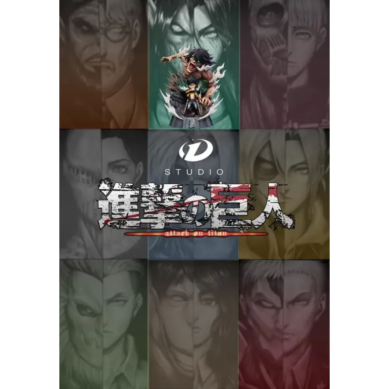 Attack on Titan 01 Eren WCF D Studio